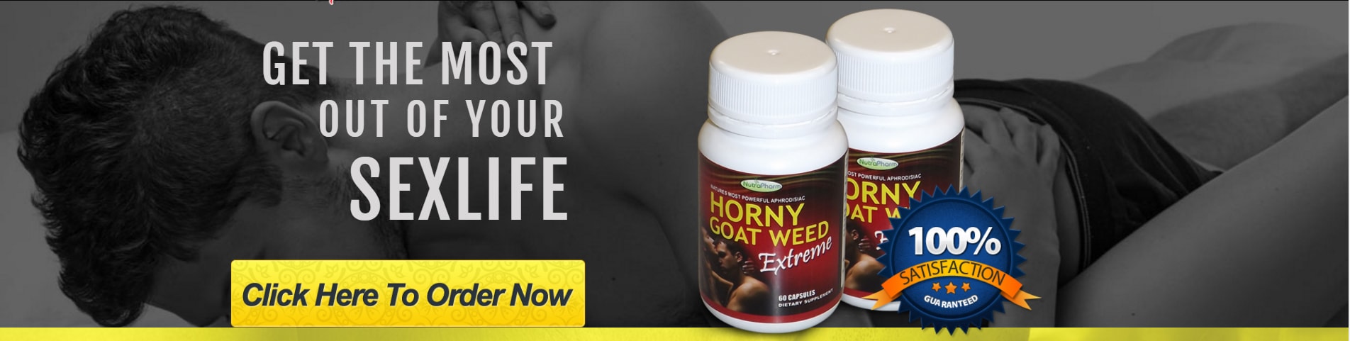 Horny Goatweed Extreme - Natural Powerful Aphrodisiac for Men and Women For Canadian
