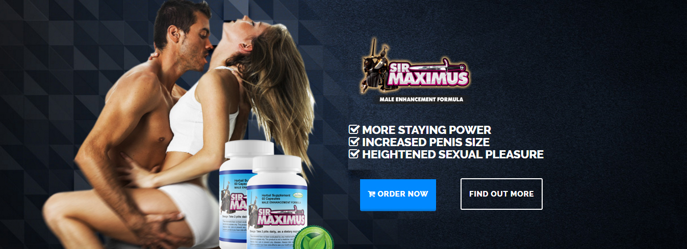 Sir Maximus Male Stronger Erections Sex Pills