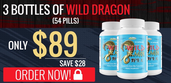 3 Bottle Wild Dragon Capsules In UK - 180 Pills