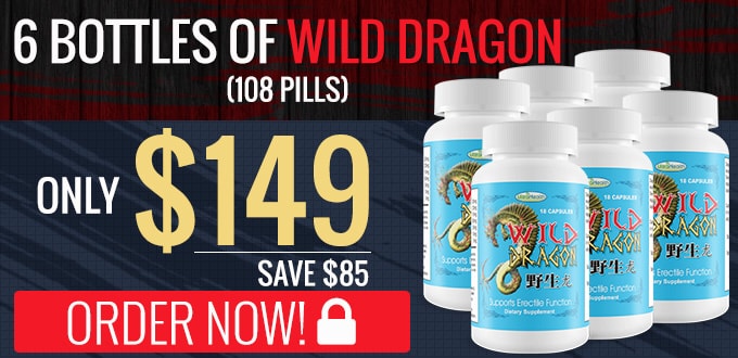 6 Bottle Wild Dragon Tablets In UK - 350 Pills