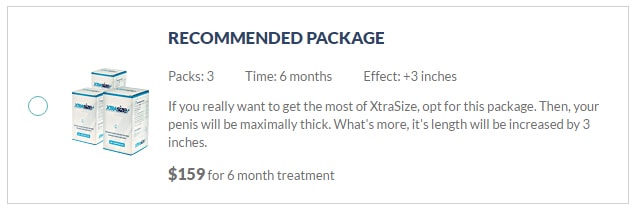 Xtrasize Pills Recommended Package Order Online In UK